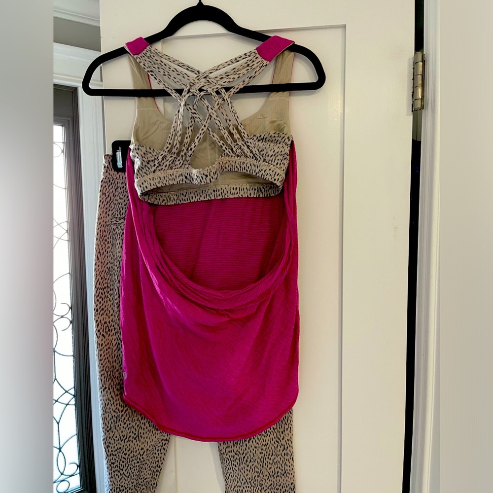 Lululemon 2 piece workout set